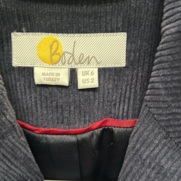 Boden Double Breasted Corduroy Blazer - Picture 3 of 9